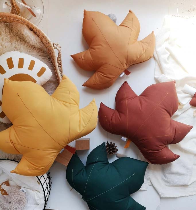 Leaf Pillows
