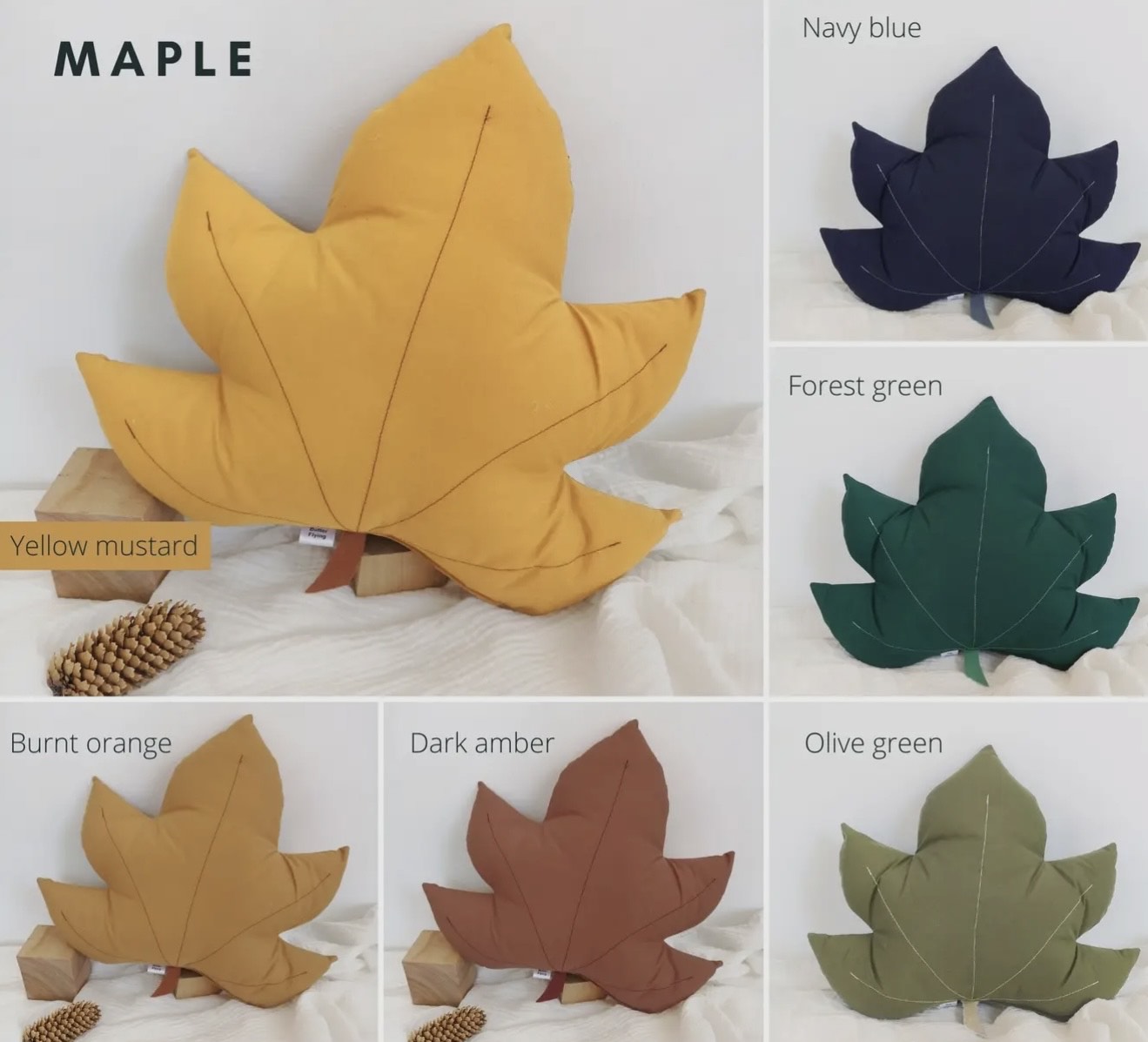 Leaf Pillows